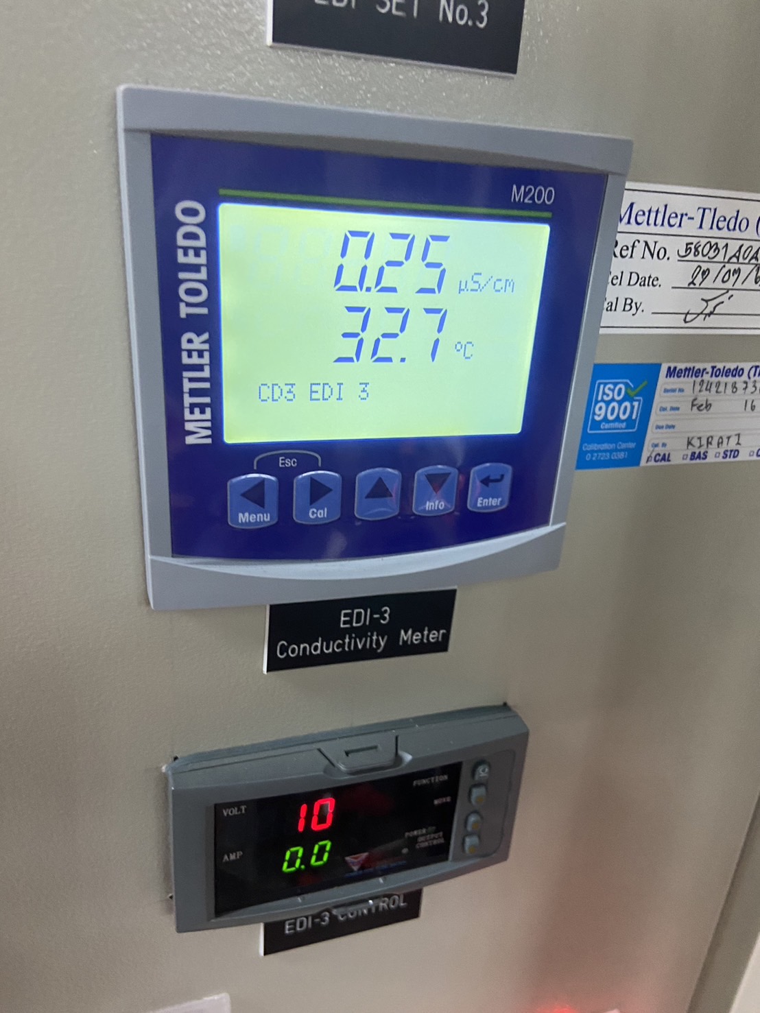 ระบบ pH/Conductivity Monitoring