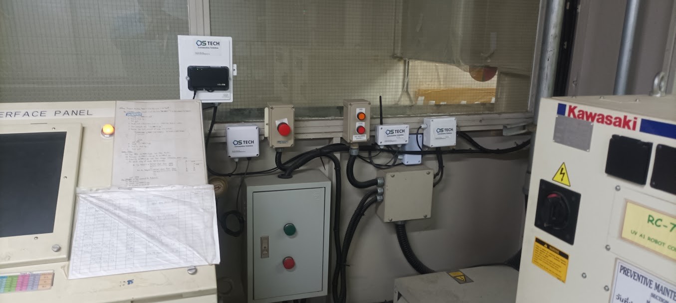 บูทหุ่นยนต์พ่นสี